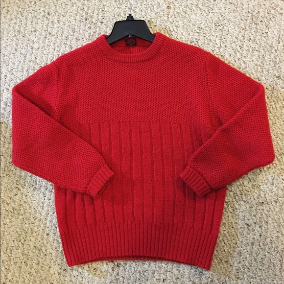 Red sweater