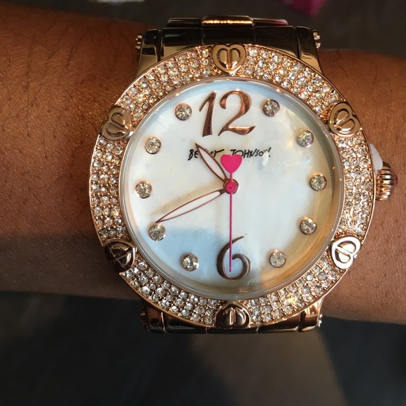 Betsey Johnson Gold Watch
