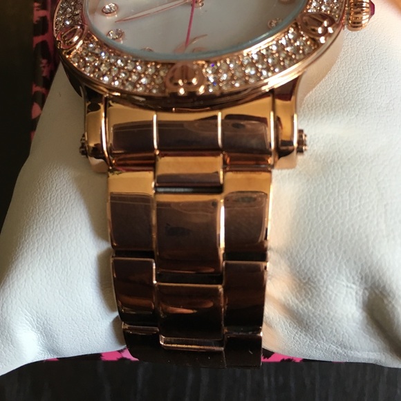 Betsey Johnson Gold Watch