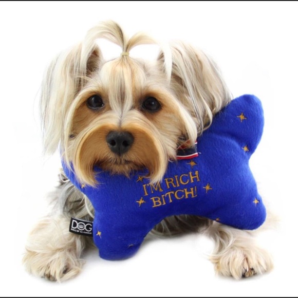 BNWT dog toy. Available in blue or pink. - Picture 1 of 3