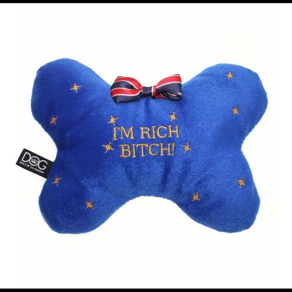 BNWT dog toy. Available in blue or pink. - Picture 3 of 3
