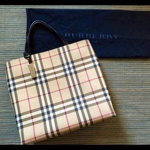 BURBERRY pre-owned logo handbag