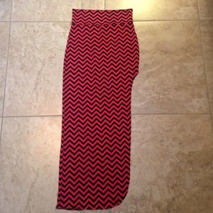 Sexy chevron skirt!