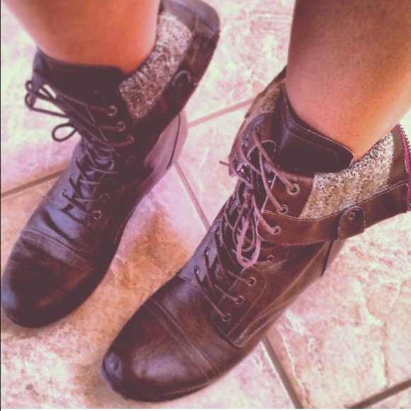 Steven Madden Combat Boots