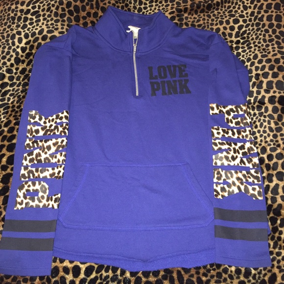 SOLD ON Ebaay Rare VS PINK quarter zip