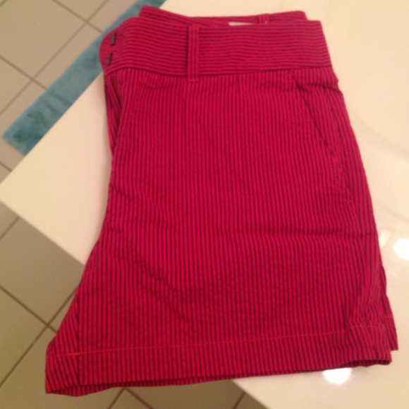 Pink Jean Shorts