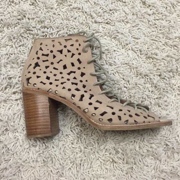 Jeffrey Campbell lace up heels