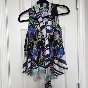 Elizabeth and James silk tank