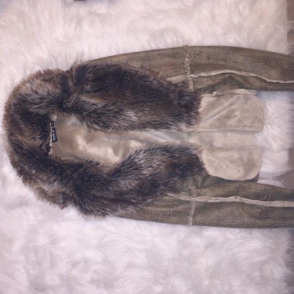 Allen Schwartz fur jacket
