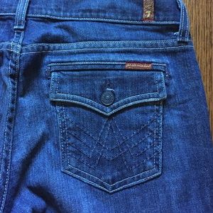 Sevens for all man kind. Like new. Only worn once