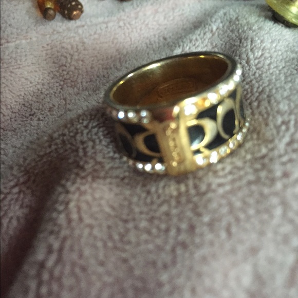 Coach logo ring