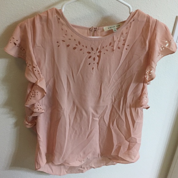 Blush pink top