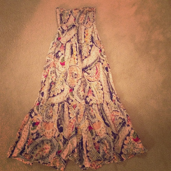 American eagle floral maxi dress