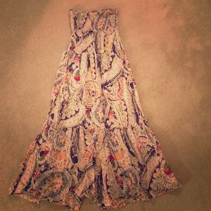 American eagle floral maxi dress