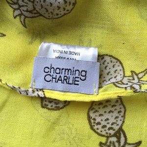 Charming Charlie Pineapple Scarf