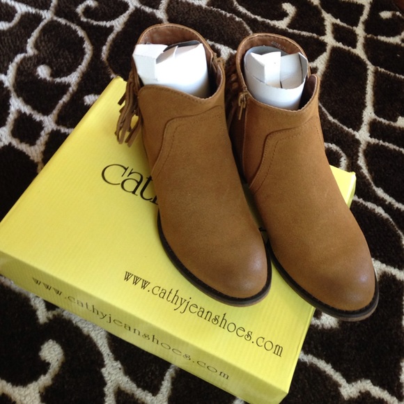 Light Brown Ankle Boots - Picture 2 of 4