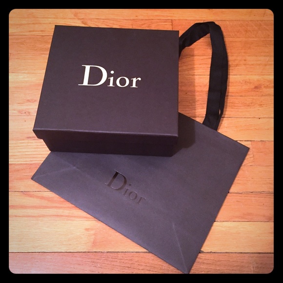 Dior Box and Shopping Bag