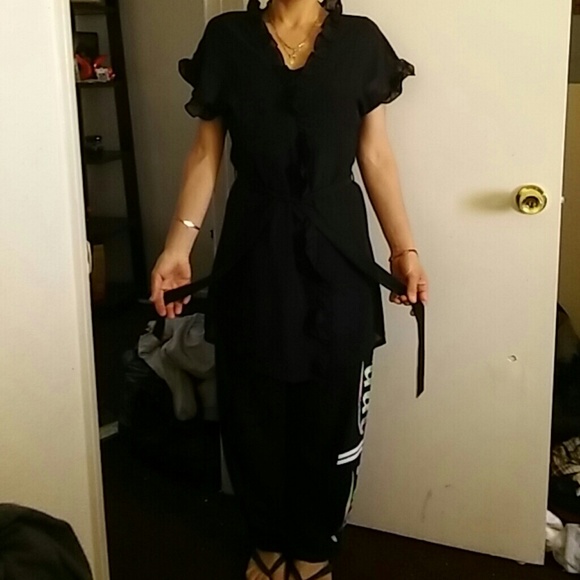 Sheer robe new