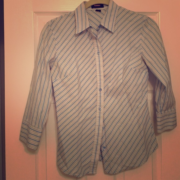 Express Stretch Button-Up