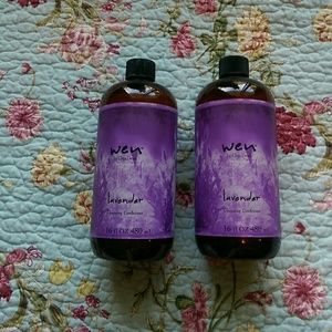 2 bottles of wen lavender cleansing conditioner