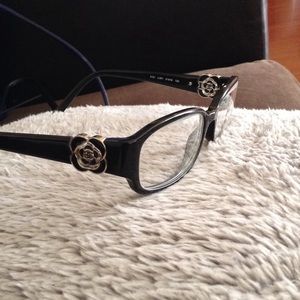 Authentic Chanel camellia glasses
