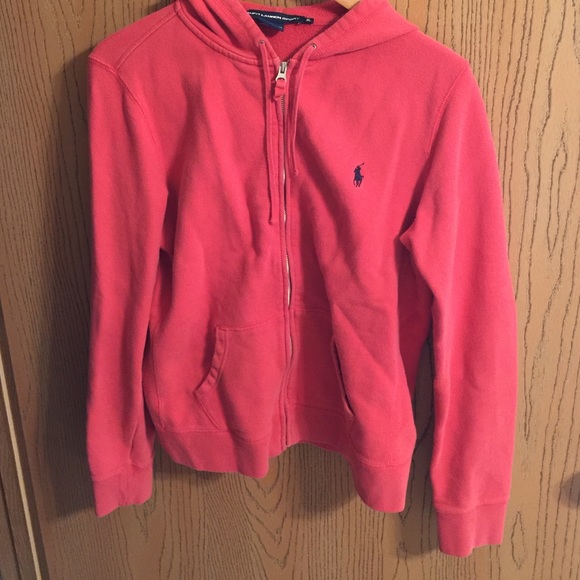 Ralph Lauren pink hoodie