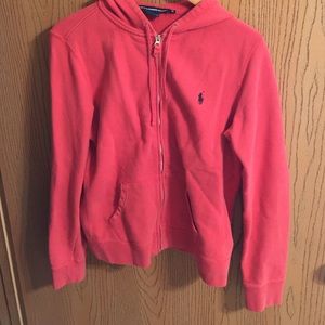 Ralph Lauren pink hoodie