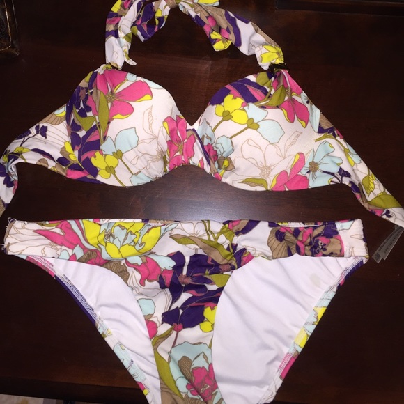 Victoria's Secret floral swimsuit
