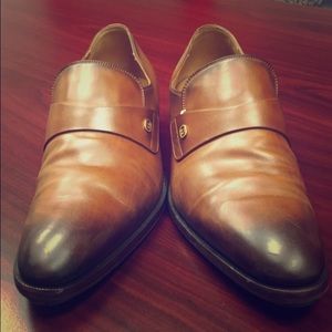 Gucci dress shoes (men) cognac