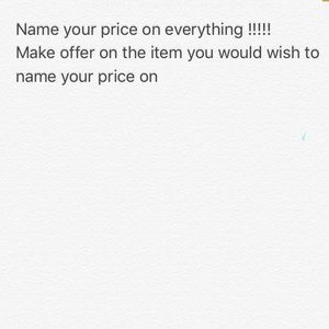 Sale on everything !!