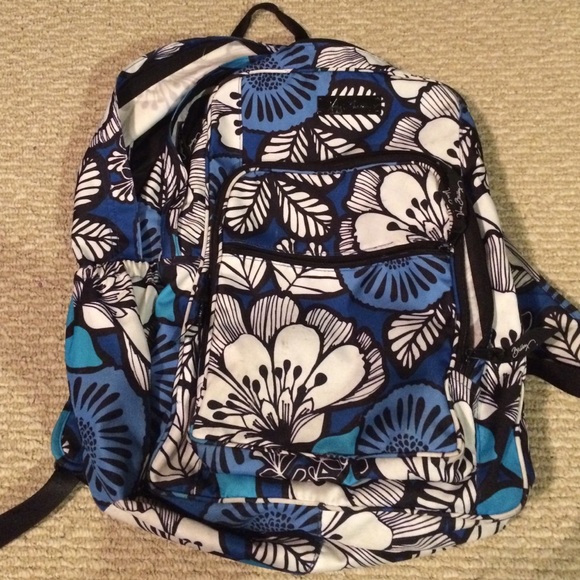 Vera Bradley Lighten Up Backpack in Blue Bayou