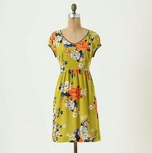 Anthropologie Moulinette Soeurs Dress Silk 6
