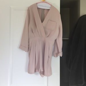Top Shop Romper - pale pink shortie