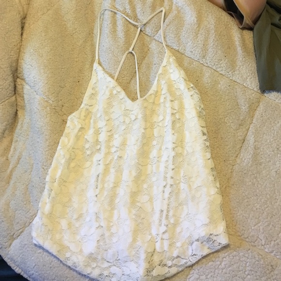 White floral shirt