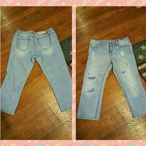 Miss Me Boyfriend capris