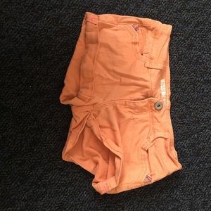Mossimo Supply Co. Orange Jean shorts