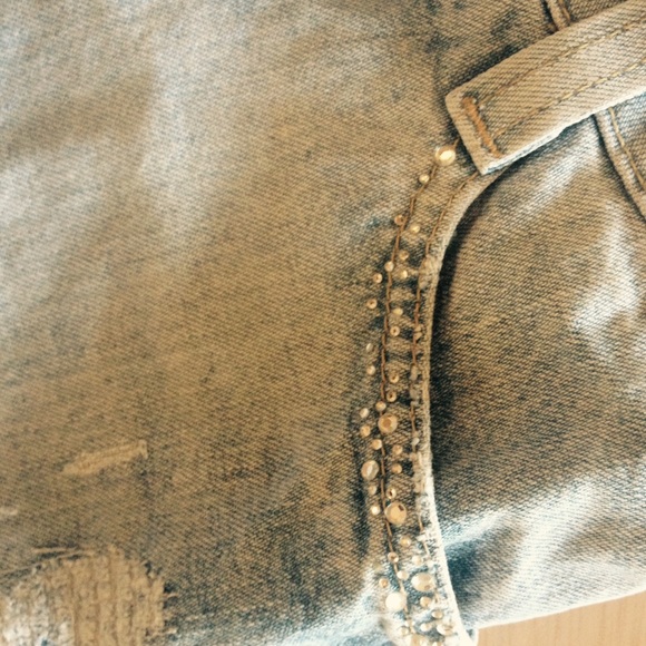 Jean shorts - Picture 1 of 3
