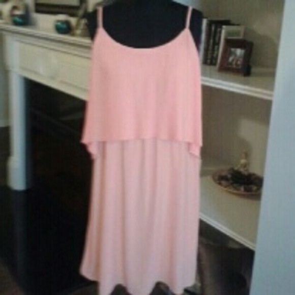 Moshino peach dress