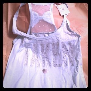 BRAND NEW Victoria's Secrett I Do Taken tank