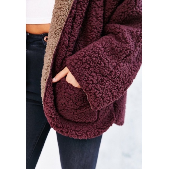 58% Off Urban Outfitters Jackets U0026 Blazers - Ecote Fuzzy Reversible Jacket From Mandyu0026#39;s Closet ... 58% Off Urban Outfitters Jackets U0026 Blazers - Ecote Fuzzy Reversible Jacket From Mandyu0026#39;s Closet ...