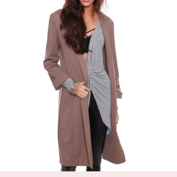 Jackets & Blazers - Long Trench Coat