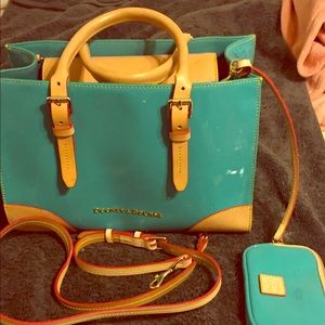 Dooney and Bourke patent leather. Like new! Sold!