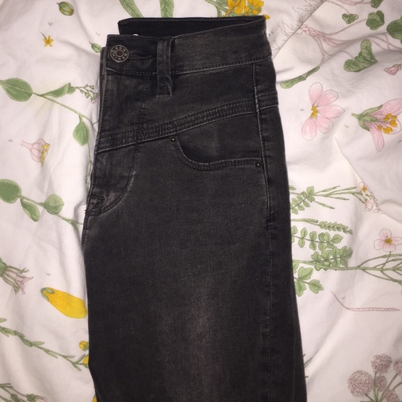 High rise jeans