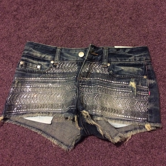 PINK Victoria's Secret Pants - Pink cheeky cut off shorts