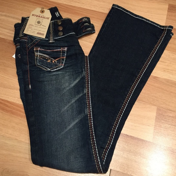 Hydraulic dark jeans