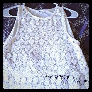 Crochet crop top
