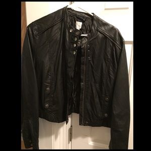Lauren Conrad faux leather jacket