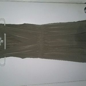 V neck dress