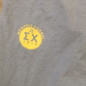 Sigma Chi Fraternity TShirt Formal Long Sleeve