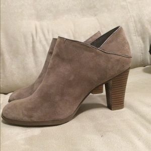 Suede booties